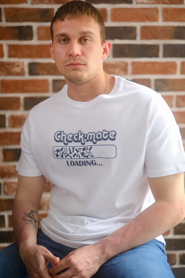 Checkmate Satranç T-shirt resmi