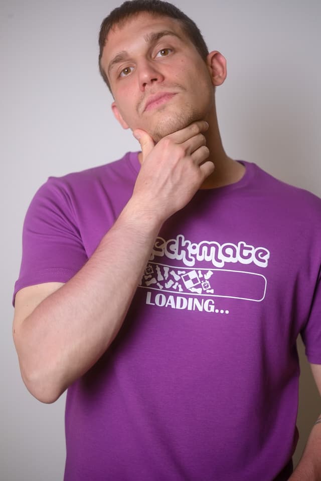 Checkmate Satranç T-shirt resmi